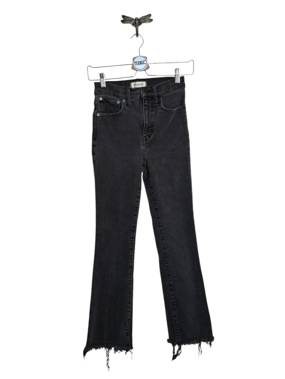 Madewell Cali Demi-Boot Jean In Bayland Wash Raw-Hem Edition 24 NG353 - Picture 2 of 11